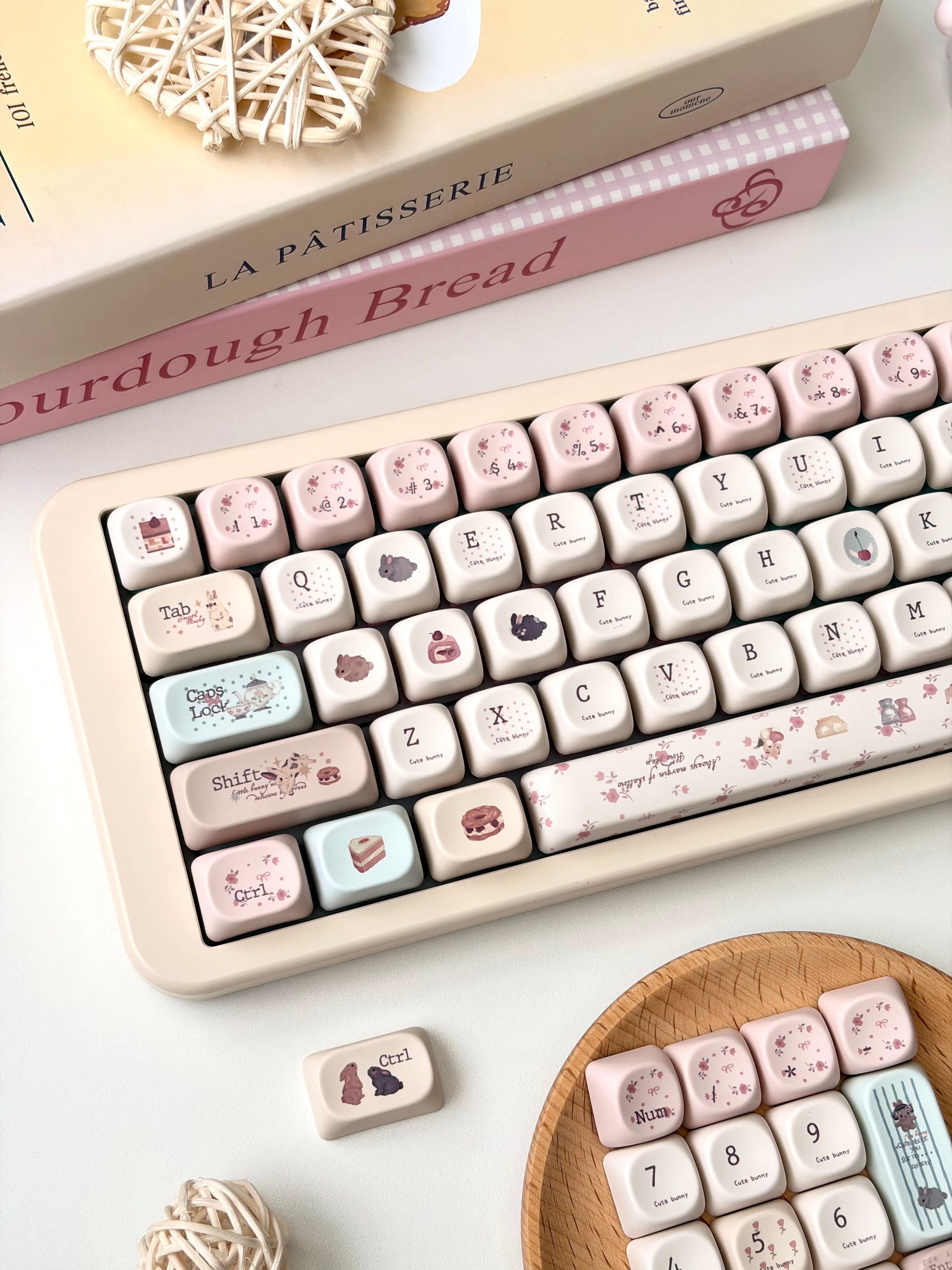 Bunny Patisserie Party MOA Keycap Set